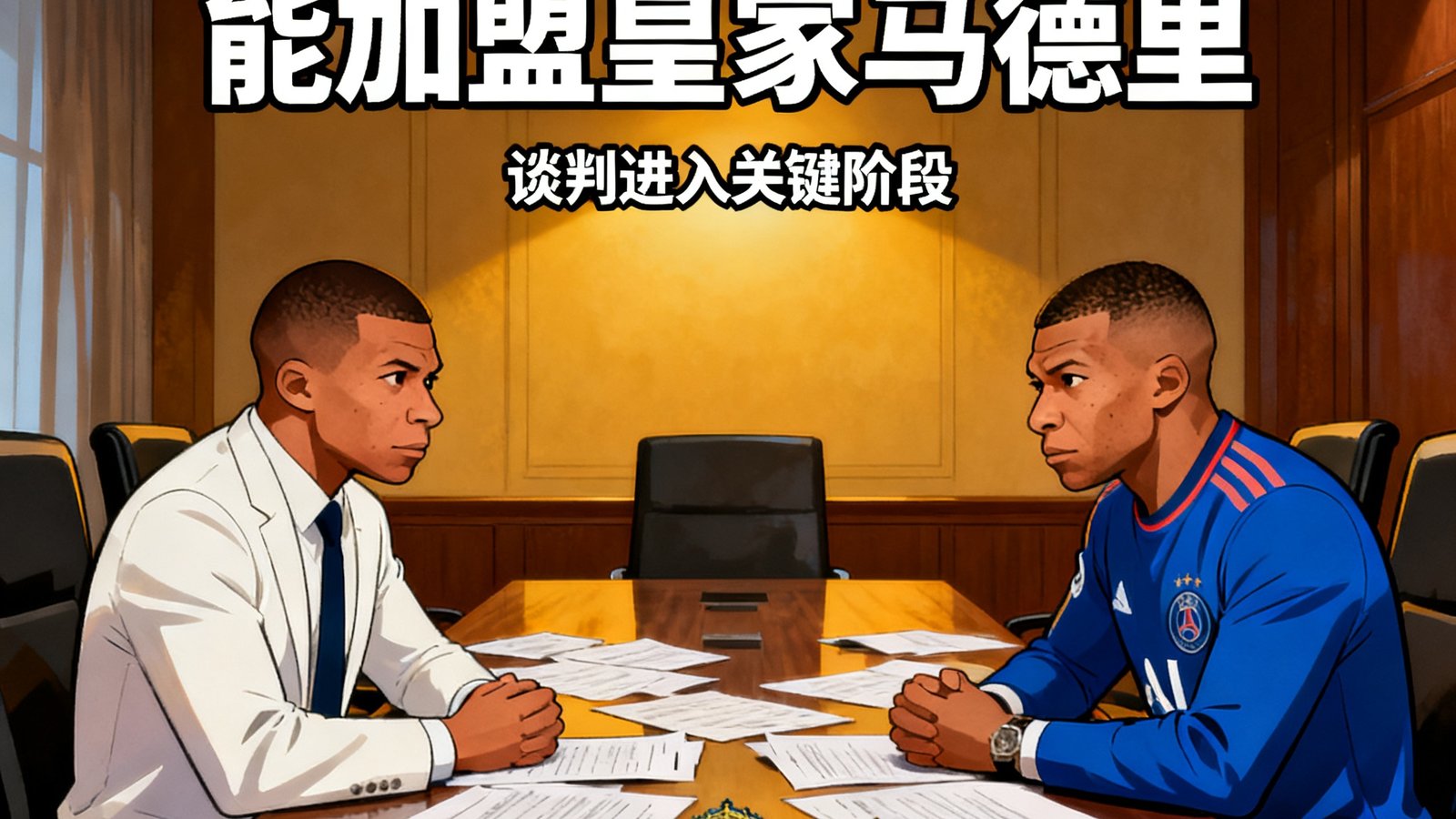 姆巴佩夏季转会窗可能加盟皇家马德里，谈判进入关键阶段